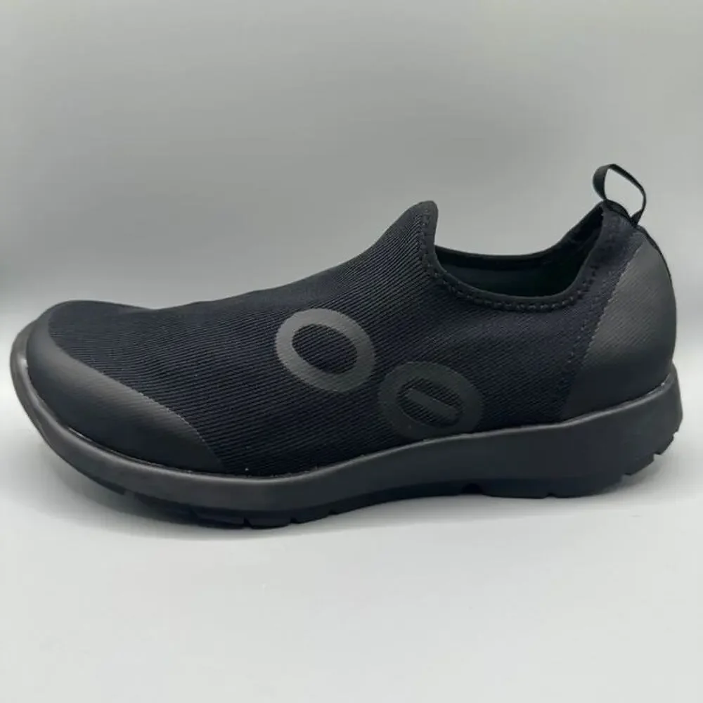 OOFOS OOmg Sport Low Womens Size 9.5 Black Casual Walking Slip On Recovery Shoes